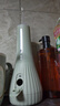 拜爾M11 智能殺菌電動沖牙器 專業(yè)LED智顯水牙線大水箱家用正畸專用牙齒清潔禮盒 1號塔灰豆綠七夕禮物 曬單實(shí)拍圖