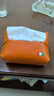 胡茲華格意大利進(jìn)口真皮車(chē)載紙巾盒抽紙盒綁帶高級感皮質(zhì)中控臺紙巾盒扶手 愛(ài)馬仕橙色 17*12*5 曬單實(shí)拍圖
