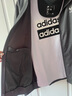 adidas情侶款復(fù)古風(fēng)梭織立領(lǐng)夾克外套男女阿迪達(dá)斯官方三葉草 深灰 L 曬單實(shí)拍圖