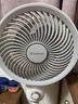 艾美特（AIRMATE）【小暴風】空氣循環(huán)扇大風量搖頭電風扇家用臺式落地扇升級加高換氣輕音柔風小風扇 FA18-X115 曬單實拍圖