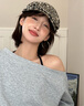 DAISY DREAM玫瑰的故事劉亦菲同款耳環(huán)女2025年新款歐美大圓圈耳圈氣質(zhì)耳飾品 【4CM】素圈耳環(huán) 曬單實拍圖