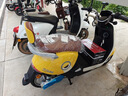 立馬電動摩托車MINI 80公里長續(xù)航1200W電機60V20Ah鉛酸電池外賣家用舒適出行電動車 檸檬密黃 曬單實拍圖