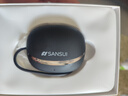 山水（SANSUI）W105【國家補貼丨科大訊飛翻譯支持】藍牙耳機骨傳導(dǎo)概念耳夾式 無線跑步運動通話降噪榜前十 黑 曬單實拍圖