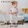 嫚熙（EMXEE）嬰兒睡袋新生兒寶寶七分袖兒童睡袍空調房睡衣夏季薄款 夢(mèng)幻樂(lè )園-七分袖 90碼【建議身高78-90cm】 曬單實(shí)拍圖
