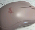 羅技（Logitech）M221輕音鼠標(biāo) 無線鼠標(biāo) 辦公鼠標(biāo) 對稱鼠標(biāo) 帶無線微型接收器 茱萸粉 曬單實拍圖