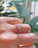 DRAGBOLL六爪鉆戒培育鉆石人工鉆石戒指簡(jiǎn)約六爪結(jié)婚送老送女朋友生日禮物 50分 定制圈口聯(lián)系客服（人工培育真鉆） 曬單實(shí)拍圖
