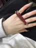 寶鉑琳朱砂手串女款紫金砂多圈多寶五行手鏈本命年轉(zhuǎn)運禮物首飾禮物飾品 砂 五行多寶手鏈6mm 曬單實拍圖