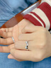 貓狗日記情侶對戒純銀戒指女夜光足銀開口戒男款周年結(jié)婚生日禮物 貓狗日記情侶對戒+精美禮盒包裝 曬單實拍圖