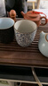 和風(fēng)四季復古釉下彩陶瓷茶杯功夫茶具下午茶家用水杯餐廳擺臺杯子茶壺 大號青花茶杯（200ml） 曬單實(shí)拍圖