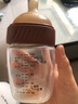貝因美新生兒防脹氣玻璃奶瓶0-1個月初生兒小寶寶1-3個月嬰兒奶嘴160ml 曬單實拍圖
