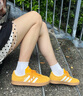 adidas T頭鞋 VL COURT復(fù)古板鞋德訓(xùn)鞋男女阿迪達(dá)斯輕運(yùn)動 黃色/亮白/漢玉白   37 曬單實(shí)拍圖