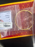 中國黃金（CHINA GOLD）足金鐲子星點手鐲女士黃金手鐲手環(huán)車七夕情人節(jié)禮物送女朋友老婆 【空心加厚】58圈號 約8.3g 曬單實拍圖