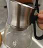 入一山河飄逸壺茶水分離泡茶壺玻璃內(nèi)膽不銹鋼沖茶器飄逸杯一鍵濾茶壺 茶水分離飄逸壺 曬單實(shí)拍圖