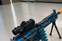 米小舒手自動一體拋殼M249軟彈槍兒童玩具仿真吃雞槍8-12歲男孩禮物  曬單實(shí)拍圖