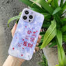 品盟（PISMEXOK）適用于蘋果iphone16/15promax手機(jī)殼創(chuàng)意個(gè)性卡通公主請(qǐng)發(fā)財(cái)彩繪玻璃保護(hù)套時(shí)尚水波紋金屬漆女款 紫【公主請(qǐng)發(fā)財(cái)】 iPhone 16 Pro Max 曬單實(shí)拍圖