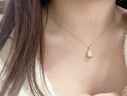 六桂福珠寶 LIU GUI FU JEWELRY999足金招財貓黃金吊墜女士新款貓咪項鏈520送女朋友老婆禮物實(shí)用 吊墜金重0.74克  招財貓黃金吊墜+送s925銀鏈 曬單實(shí)拍圖