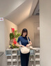 高爾夫（GOLF）斜挎包女休閑單肩包時(shí)尚包包女包防潑水通勤百搭帆布包生日禮物女 曬單實(shí)拍圖