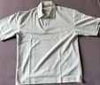 無(wú)印良品 MUJI 男式 防紫外線涼感寬版五分袖POLO衫 短袖硬核防曬涼感物語(yǔ) 淺灰色 L （175/100A） 曬單實(shí)拍圖