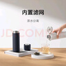 米家旋蓋杯 保溫杯 316不銹鋼真空水杯 便攜大容量咖啡杯 500ml霧藍(lán)色 曬單實(shí)拍圖