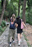 瓏驤Le Pliage 經(jīng)典款可折疊旅行包女雙肩包女款背包書包送開學季禮物 海軍藍拼棕色 雙肩包 曬單實拍圖