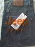 JEEP SPIRIT正品吉普男士牛仔褲新款彈力高腰寬松直筒中年商務(wù)休閑大碼褲子男 黑灰色 【官方正品】 33 【推薦140-150斤】 曬單實(shí)拍圖