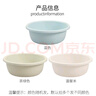 福愛家洗臉盆特大45cm洗菜盆塑料洗衣盆洗澡洗腳盆塑料臉盆泡腳盆1只裝 曬單實拍圖