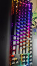 雷蛇（Razer）黑寡婦蜘蛛V4專(zhuān)業(yè)版 機械鍵盤(pán) 游戲鍵盤(pán) RGB背光 游戲電競 黃軸 帶RGB腕托 曬單實(shí)拍圖
