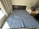 奧克斯【全毯速熱｜58℃恒溫】電熱毯新款自動斷電除螨抗菌雙人電褥子 雅灰款【雙控除螨】180cm*200cm 曬單實拍圖