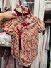 Shining Moment丨流彩唐韻 嬰兒百日宴衣服夏季女寶寶百天禮服短袖哈衣滿月包屁 福至旗袍立領(lǐng)哈衣（不含發(fā)帶） 90cm 曬單實(shí)拍圖