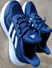 阿迪達斯 （adidas）男女跑步鞋春季減震防滑耐磨舒適跑步運動(dòng)鞋JH508243碼UK9碼 曬單實(shí)拍圖