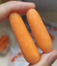 貝蓓芯輕食水果胡蘿卜開袋即食手指胡蘿卜新鮮生吃蔬菜零食低脂小蘿卜 45gx6袋 曬單實(shí)拍圖