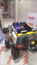 筏芯坦克300兒童電動車【1.4米】坦克500電動汽車越野車遙控寶寶車可 白色：藍牙+全車燈光+遙控+四驅 14A超威+390+皮座軟輪仿真喊話 曬單實拍圖
