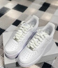 耐克（NIKE）女鞋 AIR FORCE 1 AF1空軍一號女子小白鞋板鞋運動(dòng)鞋休閑鞋 DD8959-100 白色 37.5 曬單實(shí)拍圖