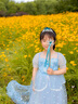 G.DUCKKIDS小黃鴨女童連衣裙夏季新款冰雪兒童愛莎公主裙網(wǎng)紗女孩蓬蓬表演裙 藍色+披風 100 尺碼2~3歲【 90-100cm】 曬單實拍圖