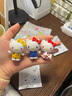 TOP TOY Hello Kitty夏日彩虹糖系列盲袋可愛(ài)手辦女生生日禮物 單袋（內(nèi)含3顆，款式隨機(jī)） 曬單實(shí)拍圖