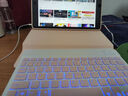CANHOOGD適用蘋(píng)果ipad鍵盤(pán)鼠標套裝ipad air6/7/pro24款10/9/8/7代鍵盤(pán)25款A16蘋(píng)果11保護套殼9.7 【粉色-旋轉可拆款】背光鍵盤(pán)-八件套 iPad7/8/9(10 曬單實(shí)拍圖
