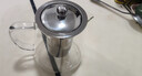 泡茶壺新款玻璃茶壺加厚耐高溫泡茶器家用茶水分離單壺茶具 玻璃直筒壺450ml【耐熱升級】 曬單實拍圖