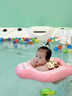 外彩嬰幼兒游泳圈趴圈0-6歲寶寶泳圈帶棚兒童按壓充氣安全防側翻趴圈 春日兔語(yǔ)【L碼】6-24個(gè)月 曬單實(shí)拍圖