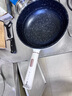 美的（Midea）電炒鍋 電火鍋 電蒸鍋 電煮鍋 家用多用途炒菜專用鍋 4L一體電熱鍋不粘鍋 HGE2811B 配蒸籠木鏟 曬單實(shí)拍圖
