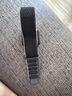 圖拉斯（TORRAS）適用apple iwatch s10手表表帶s9/8/7/6/5/4/se/ultra2 44-49mm超輕透氣不悶汗可水洗編織款黑 曬單實(shí)拍圖