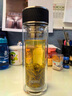 膳魔師（THERMOS）玻璃杯雙層耐高溫泡茶杯茶水分離水杯男女車載水杯畢業(yè)禮物TCGB 深藍(lán)色 400ml 曬單實(shí)拍圖