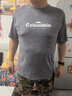 Columbia哥倫比亞T恤男春夏戶外吸濕速干清爽舒適圓領(lǐng)短袖AJ9815 012 XXL  曬單實(shí)拍圖