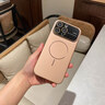 金恒適用于蘋(píng)果16promax手機殼鏡頭全包防摔秒變17保護套 iphone16pro超薄散熱金屬質(zhì)感磁吸大視窗外殼 【沙漠金】冰砂散熱 iPhone 16 Pro Max 曬單實(shí)拍圖