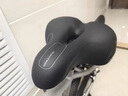 JCZS德國品牌自行車(chē)坐墊防屁股痛超軟騎行車(chē)座山地公路車(chē)座墊坐鞍座套 加厚雙避震  黃色【高彈記憶棉】 曬單實(shí)拍圖