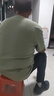 回力男士短袖t恤220G華夫格重磅體恤男裝夏款輕國風(fēng)高端痞帥休閑上衣 棕櫚綠(h回韻中國胸標) 3XL (建議180斤-205斤左右) 曬單實拍圖