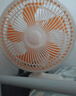 揚子風(fēng)扇宿舍電風(fēng)扇夾扇小型夾子風(fēng)扇床上用大風(fēng)力辦公室桌面風(fēng)扇輕音便攜式床頭夾式 五葉白色+開(kāi)關(guān)延長(cháng)線(xiàn)【左右搖頭+可夾可立】 曬單實(shí)拍圖