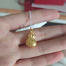 周六福（ZLF）      黃金吊墜福袋吊墜女款飾品代代平安 計(jì)價(jià) 足金 2.05g 曬單實(shí)拍圖