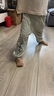 aqpa【UPF50+】?jì)和澴臃牢醚澫募颈】钸\動(dòng)褲防曬嬰幼兒速干長(cháng)褲 抹茶綠【美好的】 110cm】 曬單實(shí)拍圖