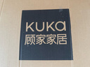 顧家家居（KUKA）意式天然大理石餐桌椅家用飯桌方桌PT7117T 1.6M餐桌+大象灰椅*6 曬單實(shí)拍圖