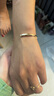 丹尼爾惠靈頓（DanielWellington）DW手鐲男首飾玫瑰金手環(huán)情侶對鐲七夕禮物送男友DW00400001 曬單實(shí)拍圖